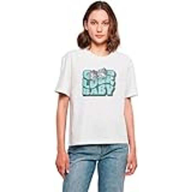 Miss Tee MT Good Luck Baby Tee White / XL T-shirt