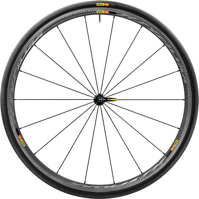 Mavic Ksyrium Pro Carbon SL 700c Clincher Wheel Black