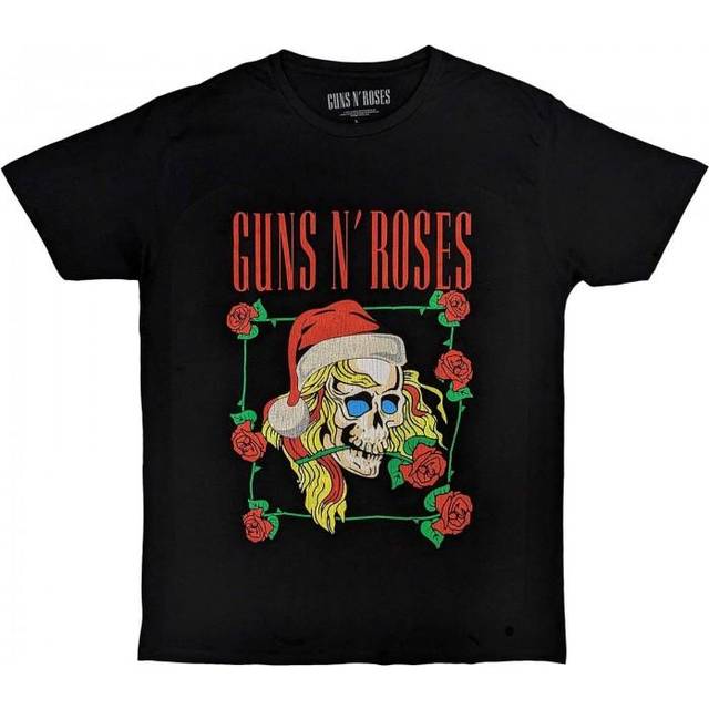 Holiday Skull Christmas T-Shirt - Black - L