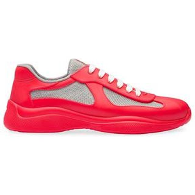 Prada America's Cup Soft rubber and bike fabric sneakers