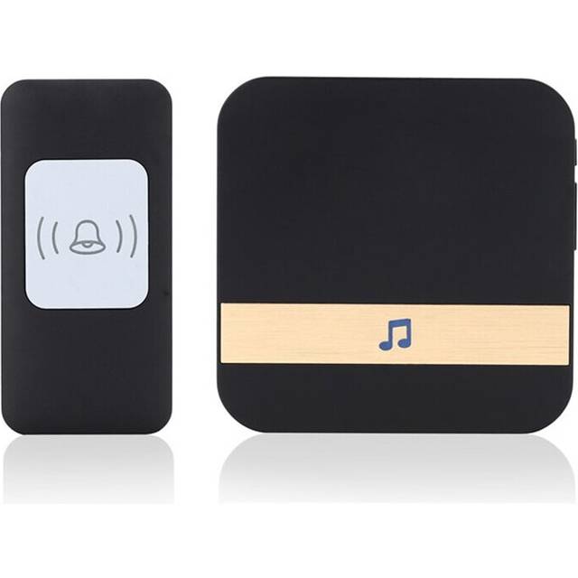 CACAZI Smart Home Doorbell Waterproof 300m Remote Wireless Music Door Bell 52 Rings Door Chime