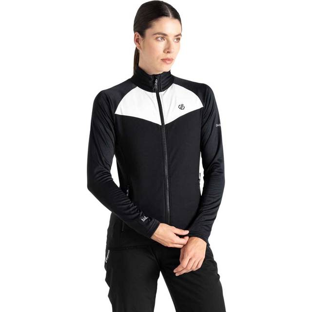 Dare 2b Women's Lightweight Elation III Core Stretch Midlayer Black, Size: 16