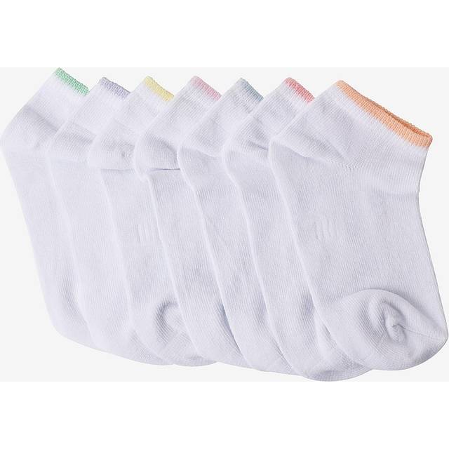 Ellos Collection - Ankelstrumpor Caroline 7-pack - Vit