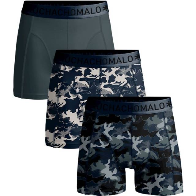 Muchachomalo 3-pack Cotton Stretch Camo Boxer - Green/Patterned - X-Large * Kampanj *