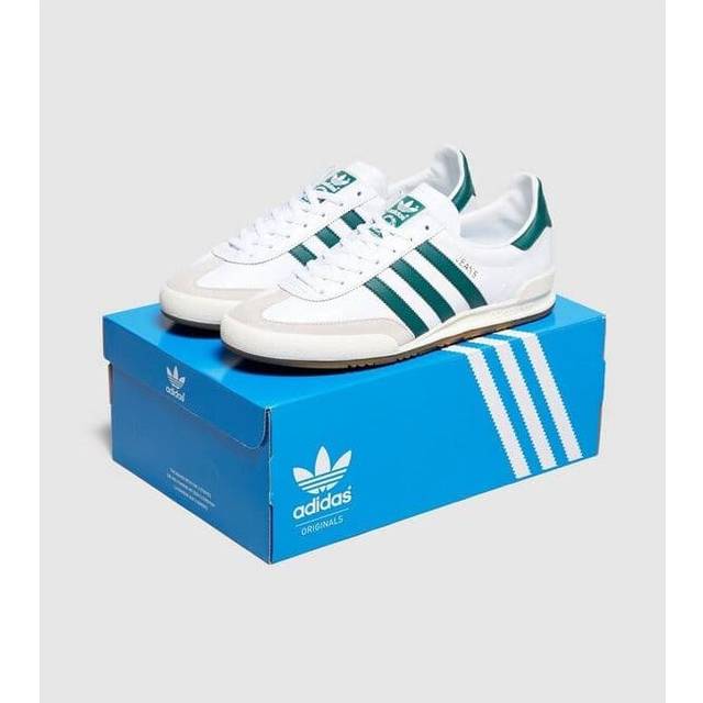 (8.5 (Adults'), White) Adidas Originals Jeans Mens Sneakers Trainer Shoes
