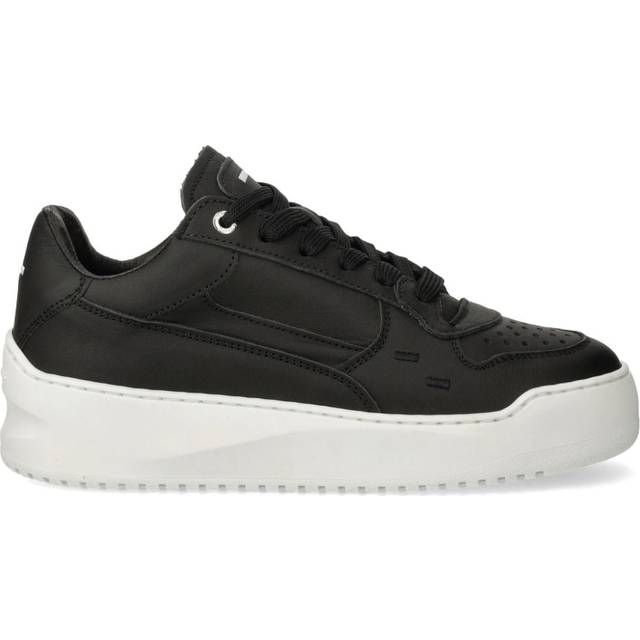 Filling Pieces - perforated-detailing trainers - women - Leather - 36 - Black