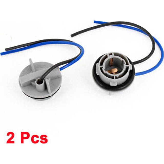 1156 Led Brake Turn Signal Light Bulb Harness Wire Socket Connector X 2