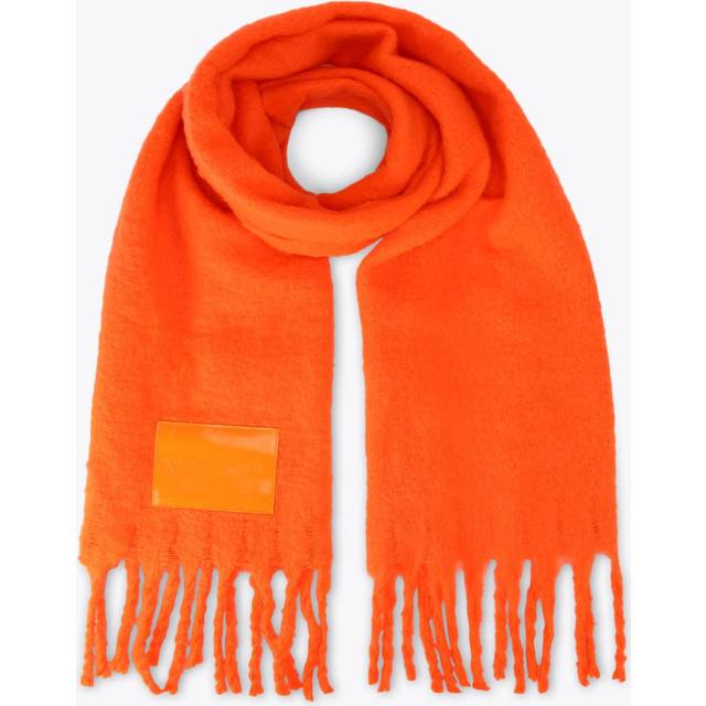 Kurt Geiger Women's Scarf Orange Yarndye