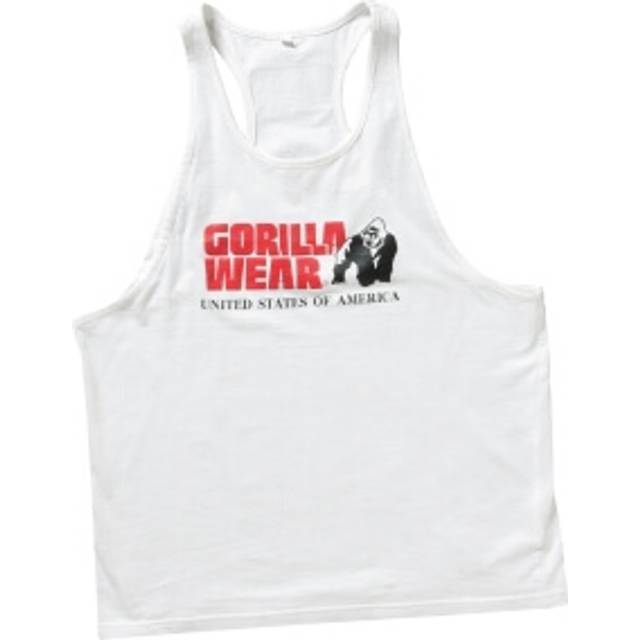 Gorilla Wear Classic Tank Top Sportswear White - 3XL