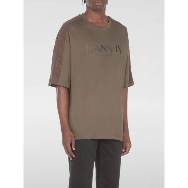 T-Shirt LANVIN Men color Black