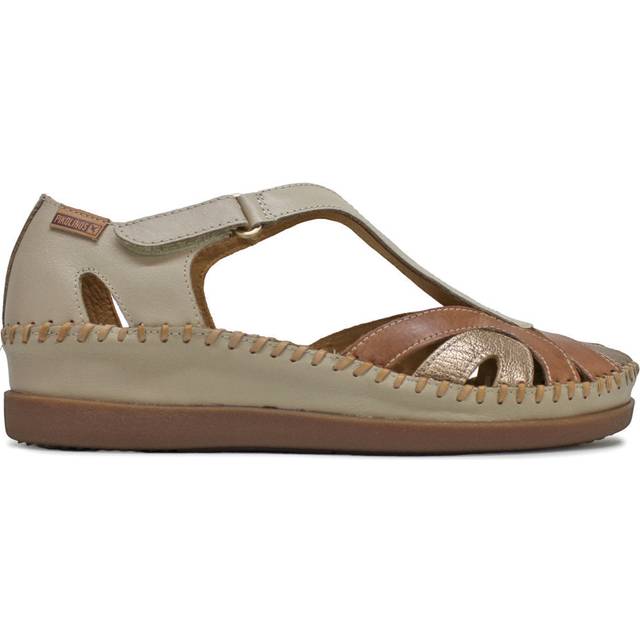 Women's wedge sandals Pikolinos Cadaques W8K-1569C4 - Beige