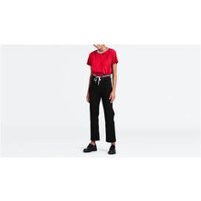 LEVI'S® Ribcage Straight Ankle Black S |Svart |29 x 31