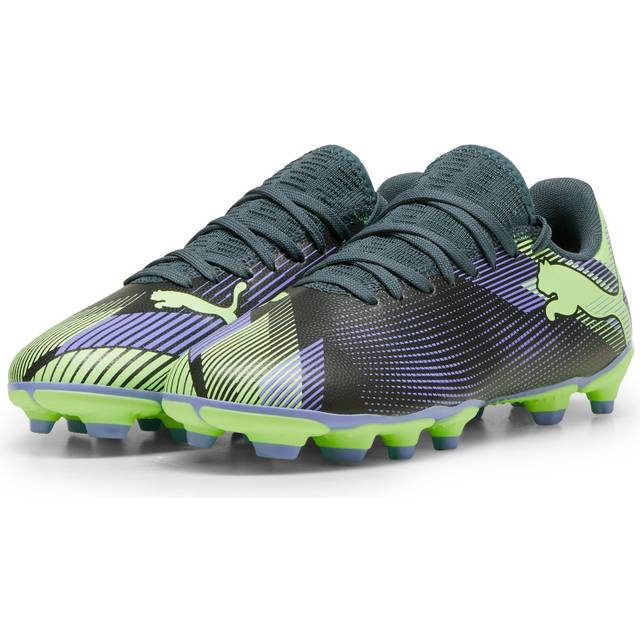 PUMA BOYS / GIRLS FOOTBALL BOOTS FUTURE 7 FG/AG GRAY SKIES - UK 4.5 EU 37.5