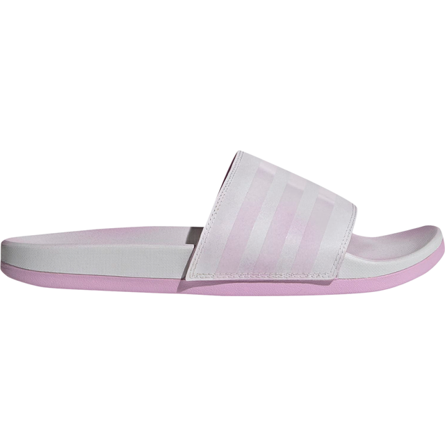 (WMNS) adidas Adilette Comfort Slides 'Grey Clear Lilac' - Purple - 7