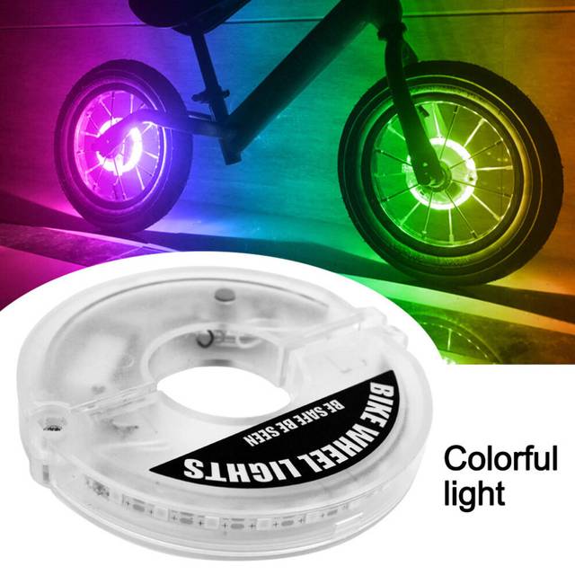 (a-Clear) 22 LED Flash Spoke Light Intelligent Induction Bicycle Wheel Light USB Rechargeable Balance Car Drum Light  Tyre Tire Valve Lamp
