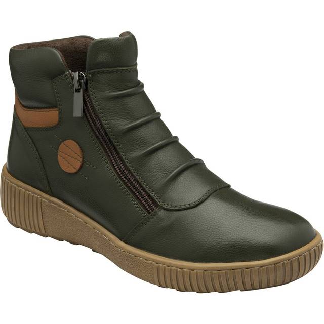 Lotus Atlanta Womens Ankle Boots Colour: Khaki, Size: 5