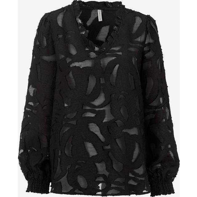 Vävd, skir blus