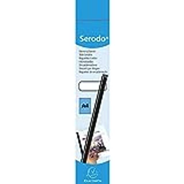 Exacompta Serodo Slide Binders 3mm Pack of 25, Black