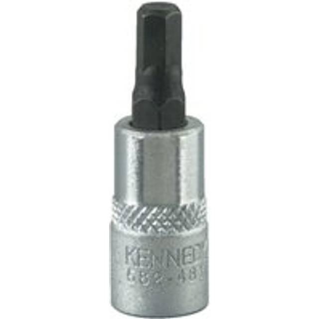 Kennedy 1/8" A/F Hex Socket Bit 1/4" Square Drive