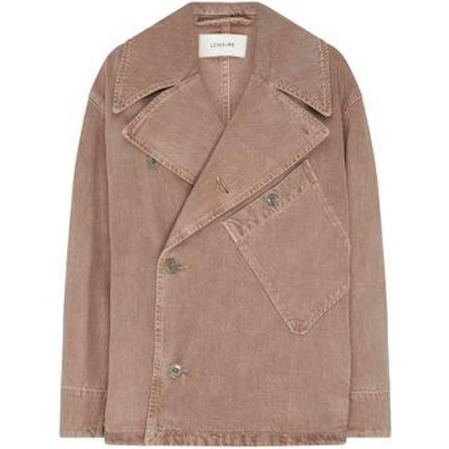 LEMAIRE Pink Dispatch Denim Jacket - PU814 Denim Mauve - S