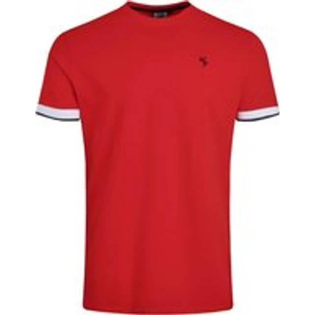 Danville Cotton Pique T-Shirt - Red