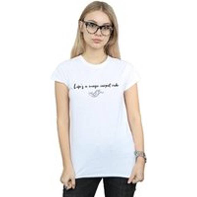 Aladdin Life´s A Magic Carpet Ride Cotton T-Shirt - White
