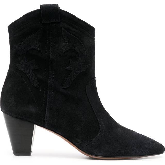 Ba&Sh - Casey suede cowboy boots - women - Suede - 40 - Black