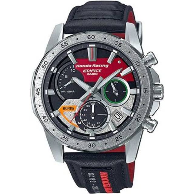 CASIO Limited Edition EDIFICE Multi-Color Mens Colorblock Analog EQS-930HR-1A - Free