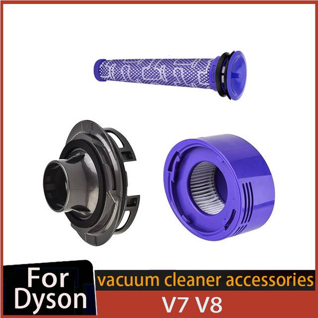 (3PCS) Upgrade Rear Motor Cover Hepa Filter Post filter Replacemen for Dyson