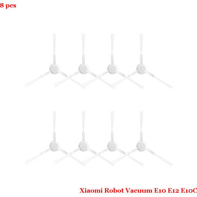 (8 pcs) For Xiaomi Robot Vacuum E10 E12 B112 Sweeper Cleaner Spare Parts Roller