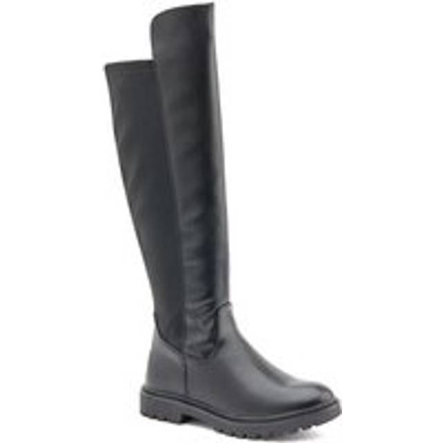 Block-Heeled Long Boots - BELWBINS40115 / 326 470 - Black
