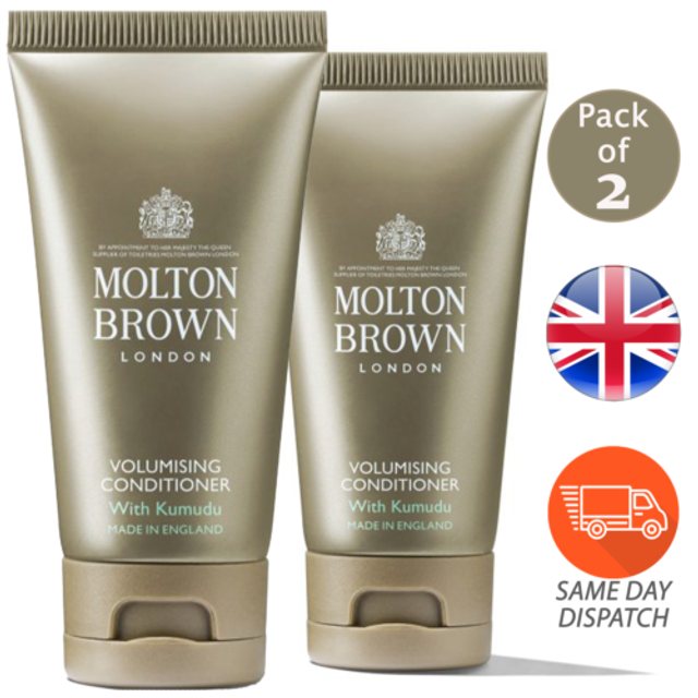 Molton brown volumising conditioner kumudu limonene 50ml citronellol pack of 2