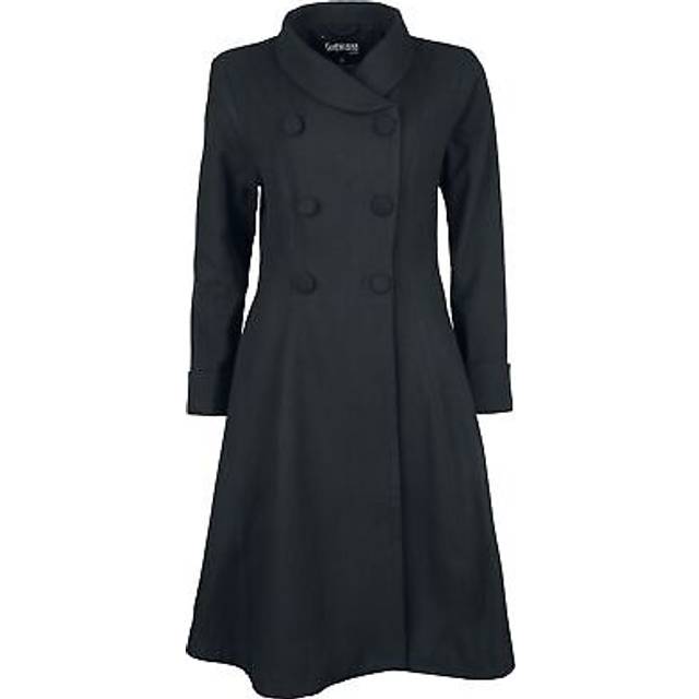 Gothicana by EMP - Gothic Coats - Ophelia Coat - S to XXL - for Women - black