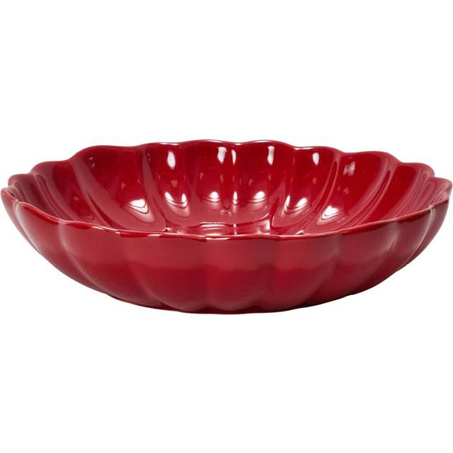 Stiernholm - Lotus pastatallrik 21,5 cm röd