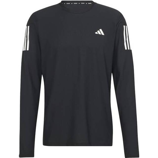 adidas Men's Running Own The Run Long Sleeve T-Shirt - Black, Black, Size Xl, Men - XL
