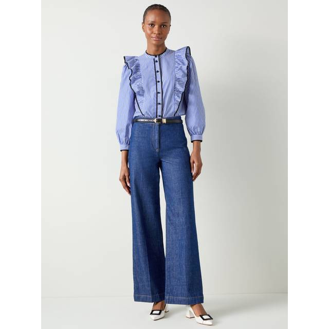 LK Bennett Lucan Woven Top