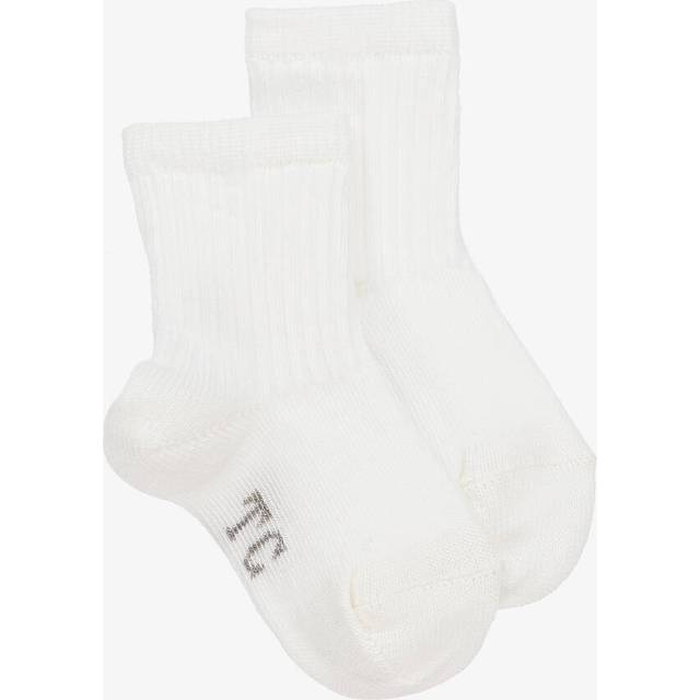 Tartine Et Chocolat Ivory Knitted Cotton Socks - 3-4 year