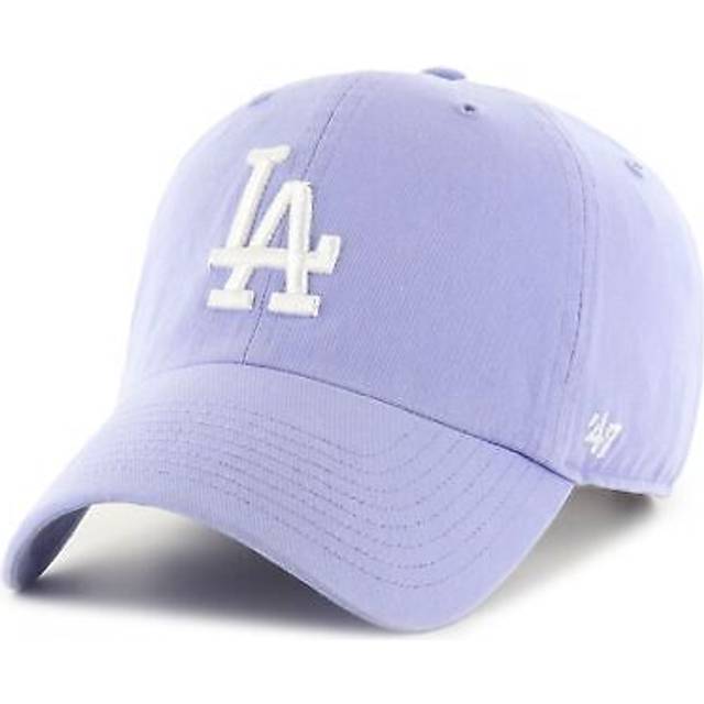 47 Brand - MLB Lila unconstructed Keps - Los Angeles Dodgers MLB Clean Up Lavender Dad Cap @ Hatstore