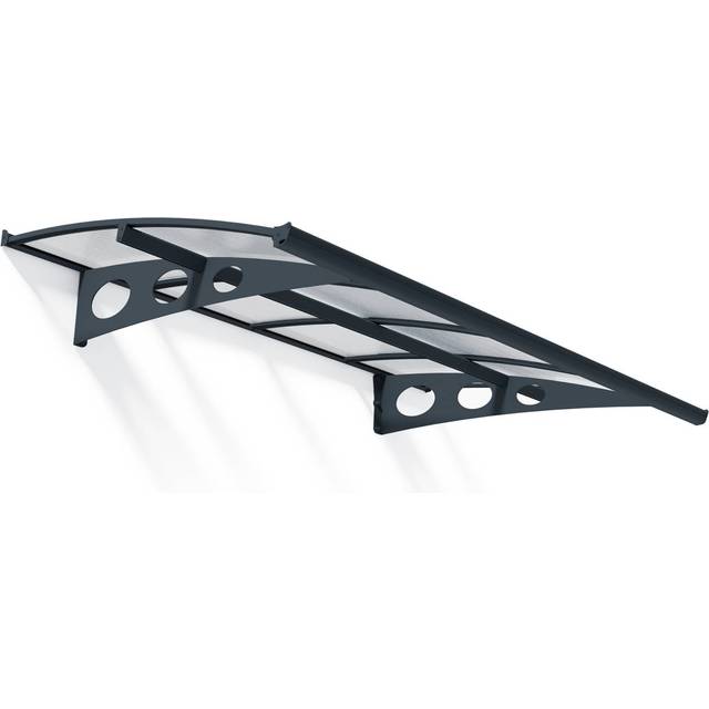 Palram - Canopia Door Canopy Herald 2230 Grey Clear