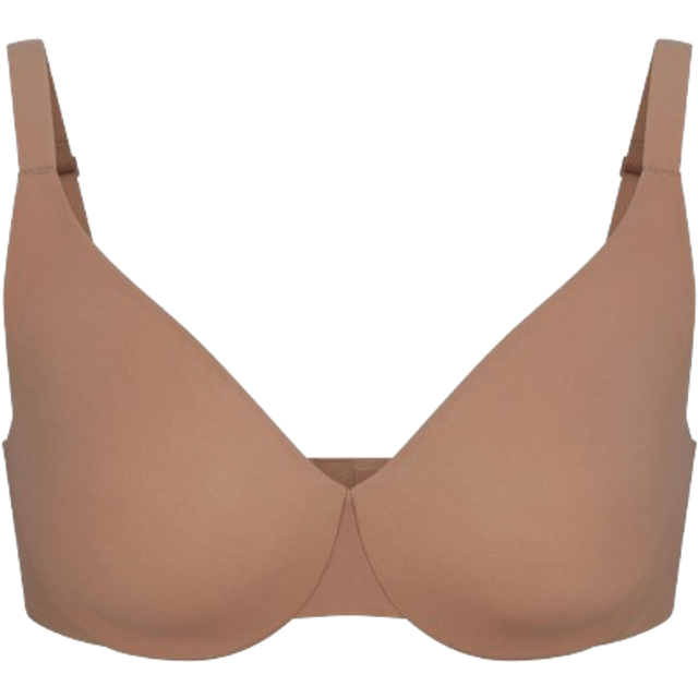SKIMS Unlined Full Coverage Bra | Medium Neutral | 44A | Smoothing Intimates - Sienna