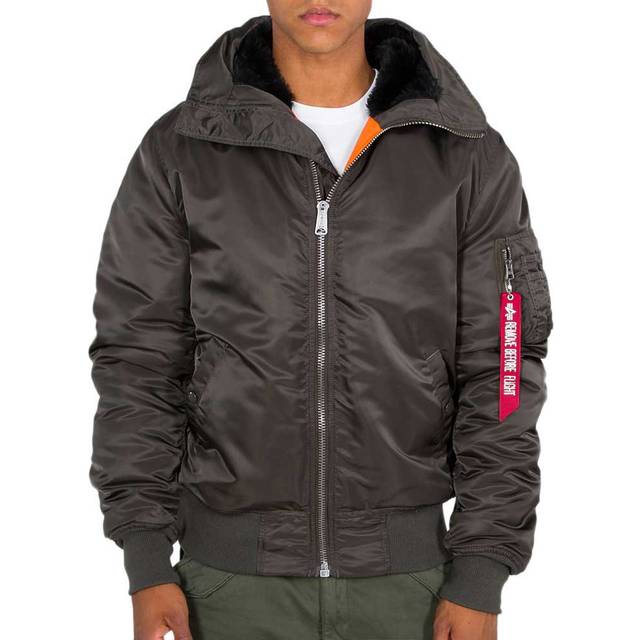 Alpha Industries MA-1 Hooded Jacket - Black Olive