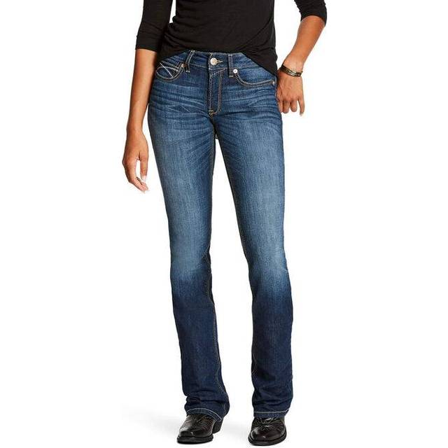 Women's jeans Ariat R.E.A.L Perfect Rise Stretch Rosa - Bleu