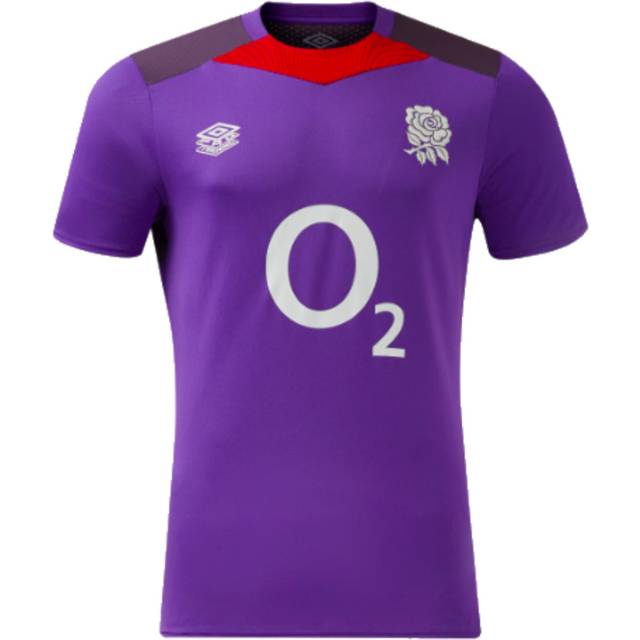 England Rugby Gym Training T-Shirt - Purple - Junior