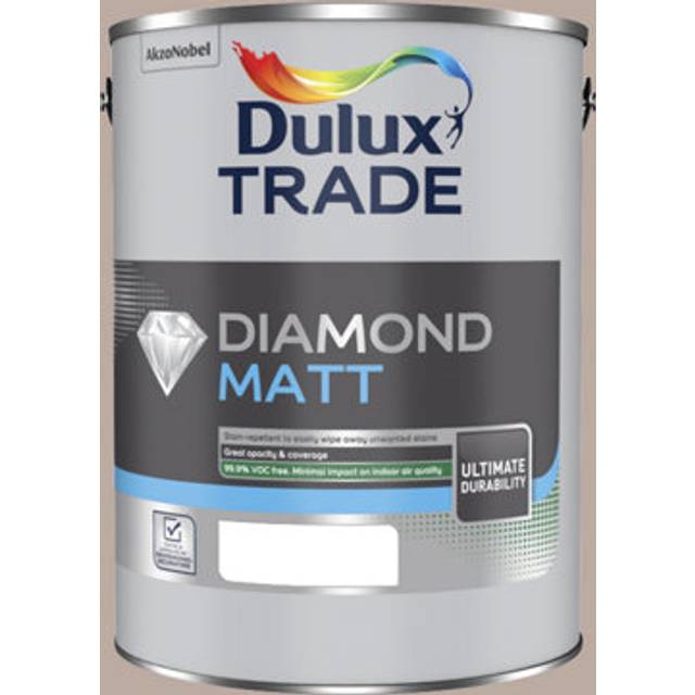 Dulux trade diamond matt soft truffle 5l