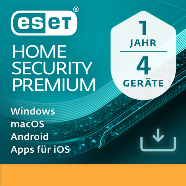 HOME Security Premium Vollversion Lizenz   4 Ger�te 1 Jahr (Download)