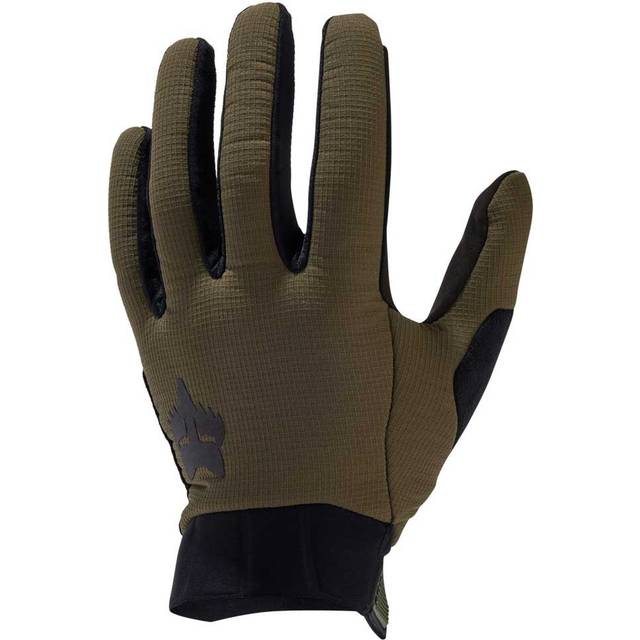 Fox Defend Lo Pro Fire MTB Gloves Olive Green