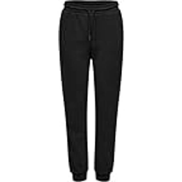 Melina Slim Cuff Joggers - Black