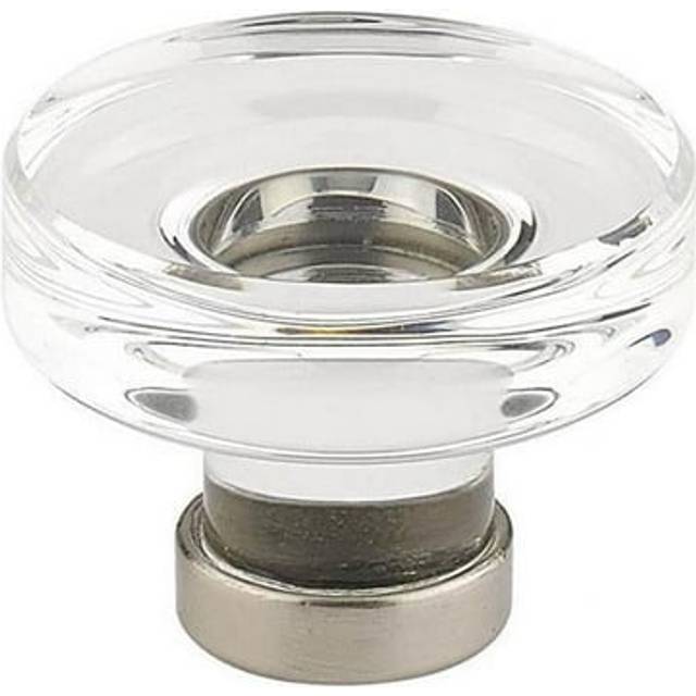 1.75 in. Grayson Crystal Cabinet Knob, Bright Nickel