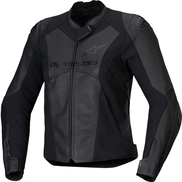 Alpinestars Stella Faster V3 Ladies Motocycle Leather Jacke, black, Size 42 for Women