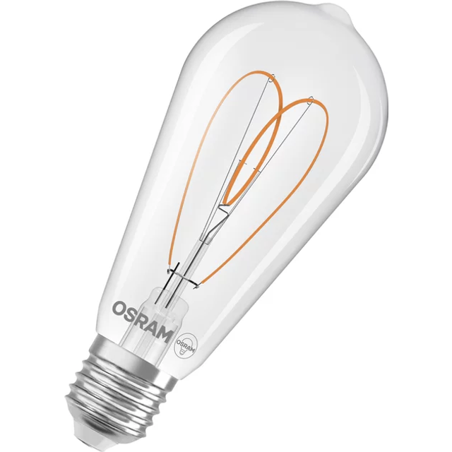 1906E #4058075836969 - LED lamp Vintage1906 E27, 927, clear, dim. 1906E #4058075836969